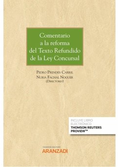 Cover Comentario a la reforma del texto refundido de la ley concursal