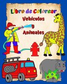 Libro de Colorear Vehículos y Animales