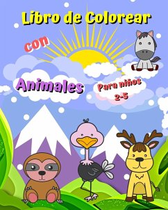 Libro de Colorear con Animales para niños 2-5 - Kim, Maryan Ben