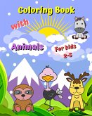 Coloring Book with Animals for kids 2-5