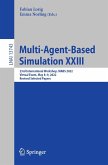 Multi-Agent-Based Simulation XXIII (eBook, PDF)