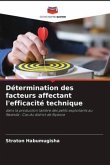 Détermination des facteurs affectant l'efficacité technique