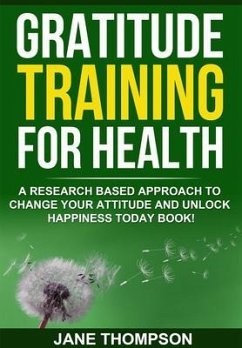 Cover Gratitude Training for Health (eBook, ePUB)