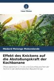 Effekt des Knickens auf die Abstoßungskraft der Kochbanane