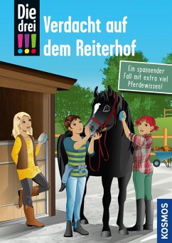 Die drei !!!, Verdacht auf dem Reiterhof (drei Ausrufezeichen) (eBook, ePUB) - Bender, Julie