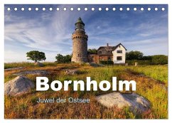 Bornholm Juwel der Ostsee (Tischkalender 2024 DIN A5 quer), CALVENDO Monatskalender