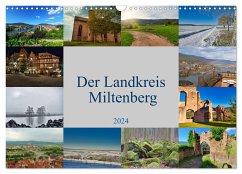 Der Landkreis Miltenberg (Wandkalender 2024 DIN A3 quer), CALVENDO Monatskalender - Meisenzahl, Jessica