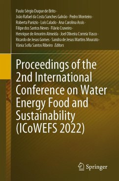 Cover Proceedings of the 2nd International Conference on Water Energy Food and Sustainability (ICoWEFS 2022)