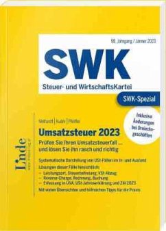 SWK-Spezial Umsatzsteuer 2023 - Melhardt, Stefan;Kuder, Bernhard;Pfeiffer, Sebastian