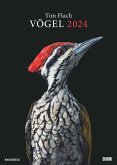 Tim Flach: Vögel 2024 - Posterkalender von DUMONT- Vogel-Porträts von Tim Flach - Poster-Format 50 x 70 cm