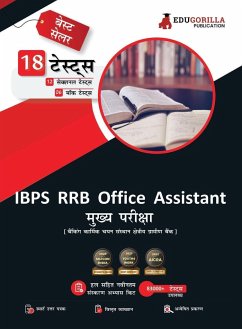 IBPS RRB Office Assistant Main Book 2023 (Hindi Edition) - 6 Full Length Mock Tests and 12 Previous Year Papers (2200 Solved Questions) with Free Access to Online Tests - Edugorilla Prep Experts