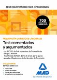 Test comentados para oposiciones sobre prevención de riesgos laborales : Ley 31-1995, de 8 de noviembre, de prevención de riesgos laborales y Real Decreto 39-1997, de 17 de enero, por el que se aprueba el Reglamento de los servicios de prevención Test comentados para oposiciones sobre prevención de riesgos laborales : Ley 31-1995, de 8 de noviembre, de prevención de riesgos laborales y Real Decreto 39-1997, de 17 de enero, por el que se aprueba el Reglamento de los servicios de prevención