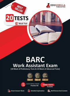 BARC Work Assistant Recruitment Exam 2023 (English Edition) - 20 Solved Mock Tests (10 Preliminary Tests and 10 Advanced Tests) with Free Access to Online Tests - Edugorilla Prep Experts