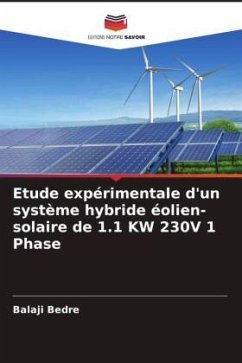 Etude expérimentale d'un système hybride éolien-solaire de 1.1 KW 230V 1 Phase - Bedre, Balaji