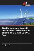 Studio sperimentale di un sistema ibrido eolico-solare da 1,1 KW 230V 1 fase