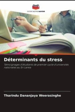 Déterminants du stress - Weerasinghe, Tharindu Dananjaya