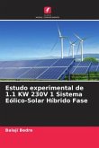 Estudo experimental de 1.1 KW 230V 1 Sistema Eólico-Solar Híbrido Fase