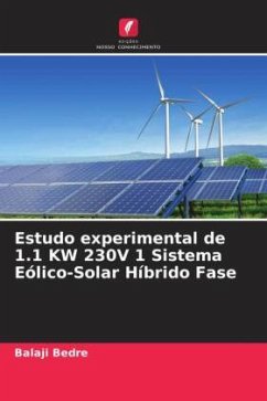 Estudo experimental de 1.1 KW 230V 1 Sistema Eólico-Solar Híbrido Fase - Bedre, Balaji