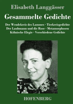 Gesammelte Gedichte - Langgässer, Elisabeth