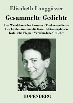 Gesammelte Gedichte - Langgässer, Elisabeth