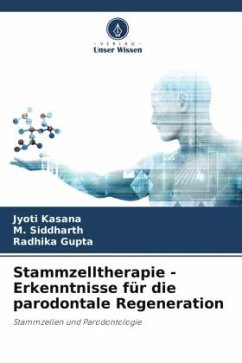 Stammzelltherapie - Erkenntnisse für die parodontale Regeneration - Kasana, Jyoti;Siddharth, M.;GUPTA, RADHIKA