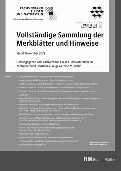 Merkblätter Fliesen Komplettpaket - PDF (eBook, PDF) - Voos, Rudolf