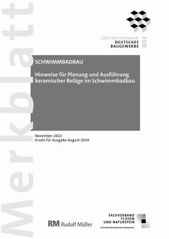 Merkblatt Schwimmbadbau (PDF) 2022-11 (eBook, PDF) - Voos, Rudolf