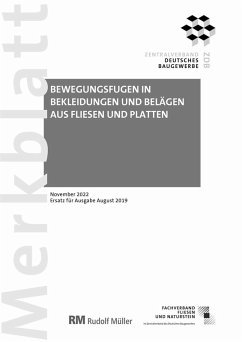 Cover Merkblatt Bewegungsfugen (PDF) 2022-11 (eBook, PDF)