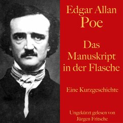 Edgar Allan Poe: Das Manuskript in der Flasche (MP3-Download) - Poe, Edgar Allan