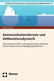 Kommunikationsformen und Deliberationsdynamik (eBook, PDF)