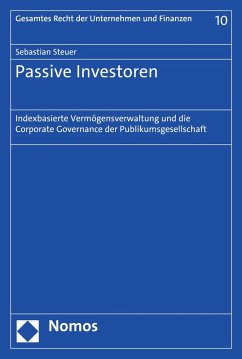 Passive Investoren (eBook, PDF) - Steuer, Sebastian