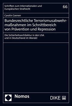 Cover Bundesrechtliche Terrorismusabwehrmaßnahmen im Schnittbereich von Prävention und Repression (eBook, PDF)