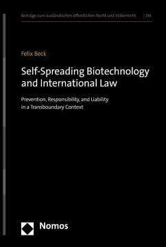 Cover Self-Spreading Biotechnology and International Law (eBook, PDF)