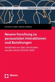 Neuere Forschung zu parasozialen Interaktionen und Beziehungen (eBook, PDF)