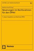 Neuerungen im Rechtsrahmen für den ÖPNV (eBook, PDF)