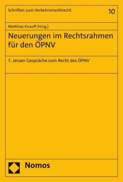 Cover Neuerungen im Rechtsrahmen für den ÖPNV (eBook, PDF)