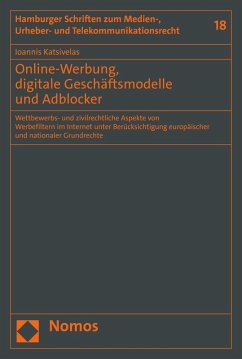Online-Werbung, digitale Geschäftsmodelle und Adblocker (eBook, PDF) - Katsivelas, Ioannis