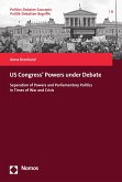 US Congress' Powers under Debate (eBook, PDF)