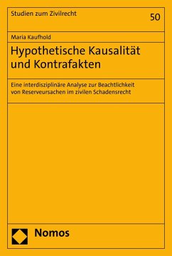 Cover Hypothetische Kausalität und Kontrafakten (eBook, PDF)