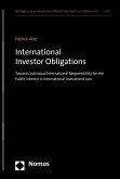 International Investor Obligations (eBook, PDF)