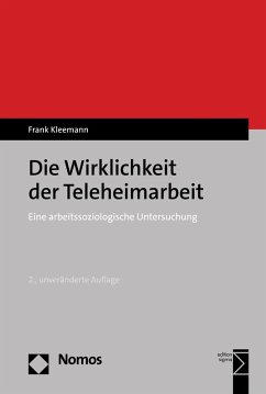Die Wirklichkeit der Teleheimarbeit (eBook, PDF) - Kleemann, Frank