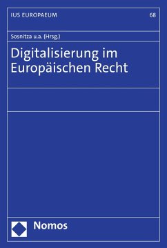 Digitalisierung im Europäischen Recht (eBook, PDF)