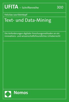 Text- und Data-Mining (eBook, PDF) - Kleinkopf, Felicitas Lea