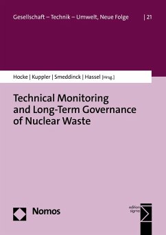 Technical Monitoring and Long-Term Governance of Nuclear Waste (eBook, PDF)