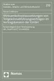 Wirksamkeitsvoraussetzungen von Teilgewinnabführungsverträgen im Vertragskonzern der GmbH (eBook, PDF)