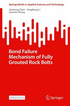 Bond Failure Mechanism of Fully Grouted Rock Bolts - CHEN, Jianhang;LI, Yongliang;Zhang, Junwen