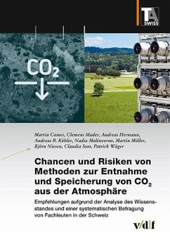 Chancen und Risiken von Methoden zur Entnahme und Speicherung von CO2 aus der Atmosphäre - Cames, Martin;Mader, Clemens;Hermann, Andreas