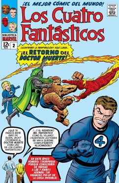 Cover Biblioteca Marvel 5. Los Cuatro FantÃ¡sticos 2