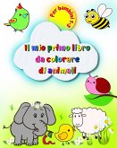 Il mio primo libro da colorare di animali, per bambini 1-3