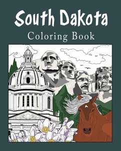 Cover South Dakota Coloring Book